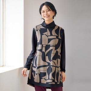 チュニック 大人可愛い おしゃれ 春夏 ミセス シニア ファッション 40