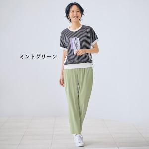 パンツ ボトム レディース おしゃれ 春夏 ミ...の詳細画像1