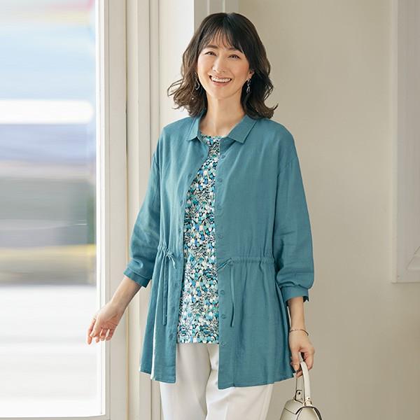 ジャケット アウター レディース おしゃれ ミセス シニア ファッション 50代 60代 70代 8...