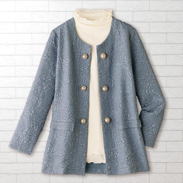 ジャケット アウター レディース おしゃれ 春夏 ミセス シニア ファッション 40代 50代 60...