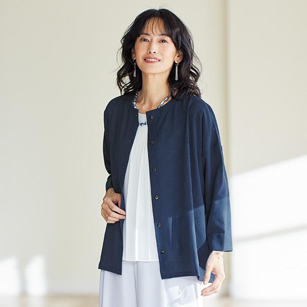 ジャケット 40代 50代 60代 70代 80代 ミセス シニア ファッション 大人 おしゃれ レ...