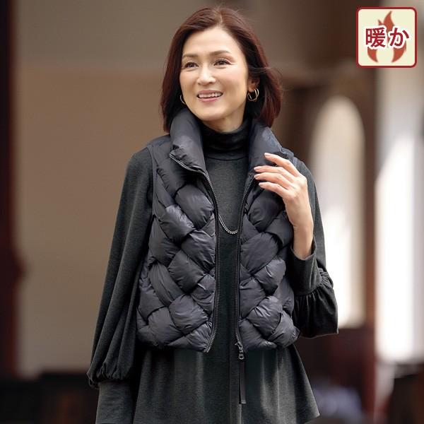 ベスト ジレ レディース おしゃれ ミセス シニア ファッション 50代 60代 70代 80代 百...