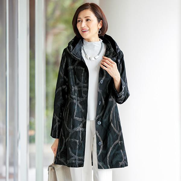 コート アウター レディース おしゃれ ミセス シニア ファッション 50代 60代 70代 80代...