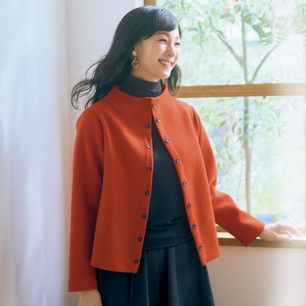 ジャケット アウター レディース おしゃれ 春 秋冬 ミセス シニア ファッション 40代 50代 ...