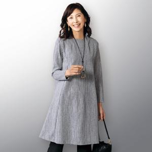 超美品　お早めに！M'S GRACY カタログ掲載　長袖　チュニック 42 XL チュニック 大人可愛い おしゃれ 秋冬 ミセス シニア ファッション 40