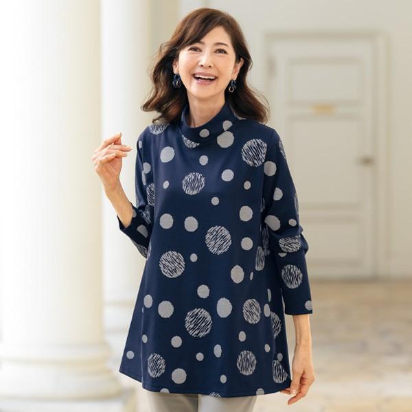 プルオーバー トップス レディース おしゃれ 春夏 ミセス シニア ファッション 40代 50代 6...