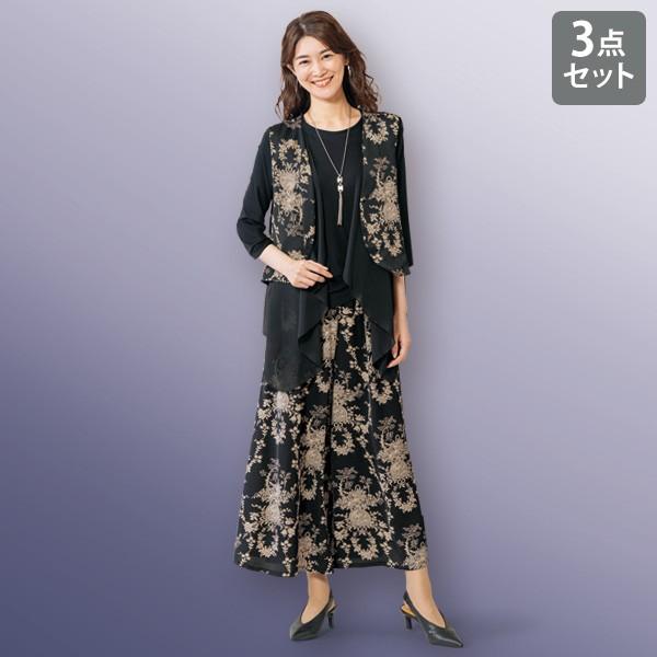 セットアップ レディース おしゃれ 春夏 ミセス シニア ファッション 40代 50代 60代 70...