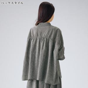 シャツ ブラウス レディース おしゃれ ミセス...の詳細画像3