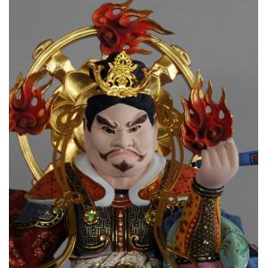 四天王立像 総高3尺 樟材 極彩色仕上げの詳細画像2