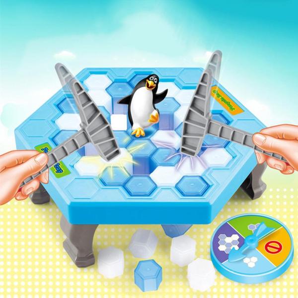 ペンギン アイスブロックブレーカー トラップ おもちゃ 面白い 親子供 子供 テーブルゲーム 教育 ...