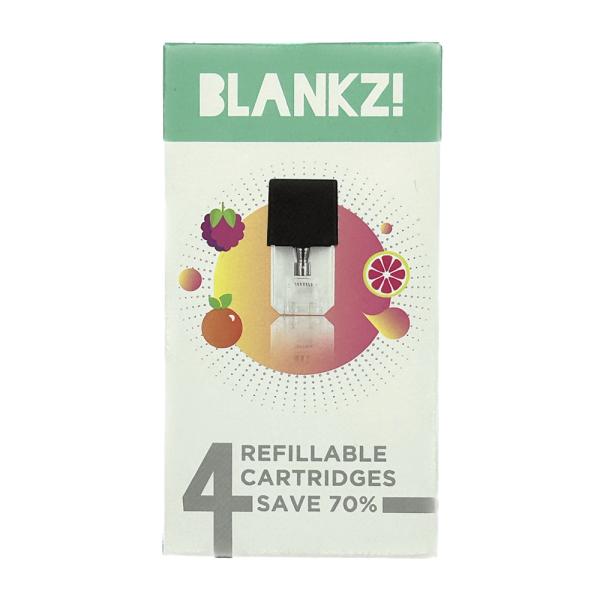 BLANKZ! Refillable Cartridge JUUL本体対応 1.4ohm 交換空ポッ...