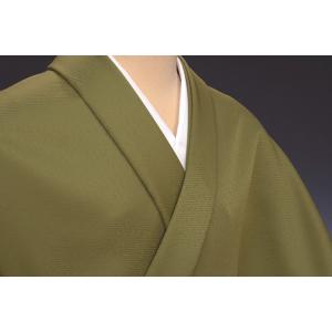 色無地 紗綾形文 藍墨茶 : 色無地着物専門 みやこさかえ - 通販