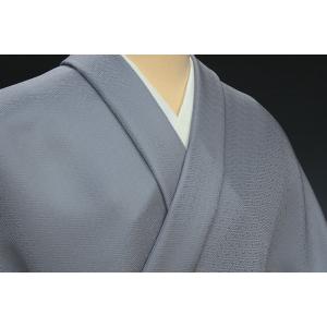 色無地 紗綾形文 藍墨茶 : 色無地着物専門 みやこさかえ - 通販