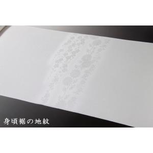 色無地 紋意匠 絵羽柄 四季草花文 浅黄【反物...の詳細画像2