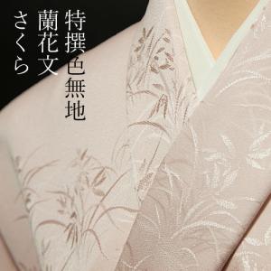 色無地 紗綾形文 藍墨茶 : 色無地着物専門 みやこさかえ - 通販