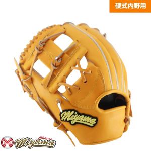 ミヤマ miyama44 硬式 グラブ グローブ 内野用 左投げ セカンド
