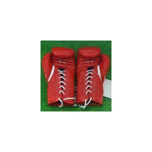 winning ウイニング ボクシンググローブ MS-400 プロフェッショナルタイプ　ひも式12オンスグローブ 赤