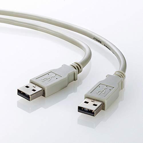 サンワサプライ USBケーブル(Aオス-Aオス) 1m KB-USB-A1K2