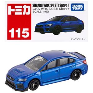 タカラトミー『 トミカ No.115 スバル WRX S4 STI Sport # (箱) 』 ミニカー 車｜miyamay