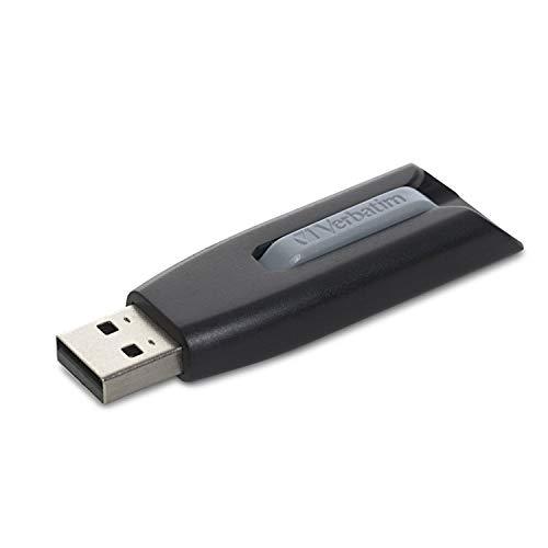 Verbatim USBメモリ 256GB ノック式 スライドタイプ USB3.0対応 US バーベ...