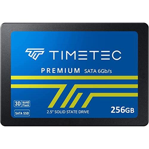 Timetec 内蔵型 SSD 256GB 2.5インチ SATA3 6Gb / 秒 3D TLC ...