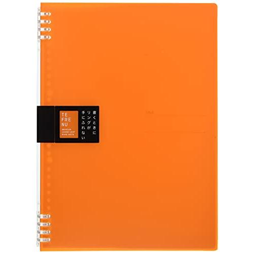 キングジム リングノート テフレーヌ A4 オレンジ 9856TTEオレ