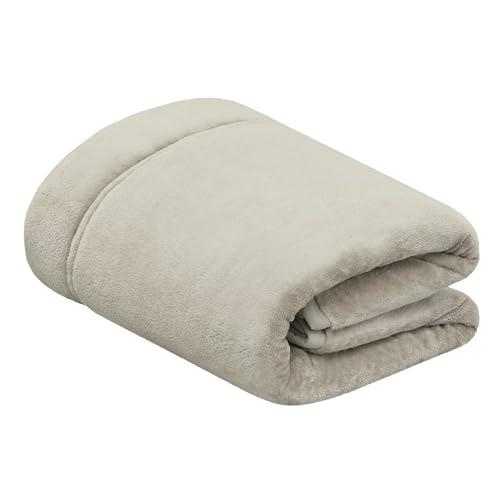 アイリスプラザ 毛布 2枚合わせ毛布 ふんわり柔らかく触れたくなる心地よさ 快適