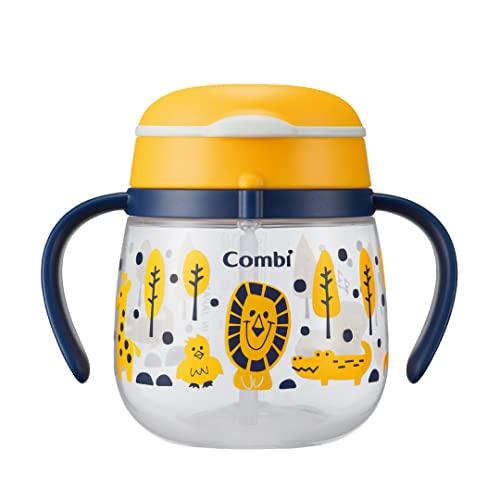 コンビ ラクマグ 漏れないストロー 240 N らいおん