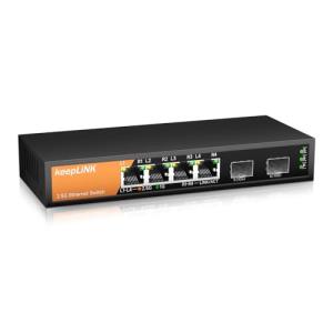 FOXNEO 10gbps スイッチングハブ 8ポート(全て10G RJ45) FOXNEO 10gbps スイッチングハブ 8ポート全て10G RJ45 搭載 個人や家庭