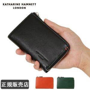 キャサリンハムネット KATHARINE HAMNETT LONDON ラウンドファスナー長財布 財布 FLUID フルード 490-59204(北海道沖縄/離島別途送料) 正規取扱店 KATHARINE HAMNETT（キャサリンハムネット） 財布 長財布 ラウンド