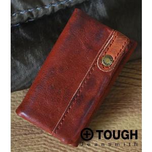 TOUGH/タフ/ＬＥＡＴＨＥＲ ＷＡＳＨ/ レザーウォッシュ/6連キーケース/ 55564｜miyamoto0908