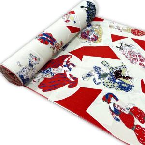 岡重 長襦袢 反物 洗える 再入荷 東レシルック 三味線 (ブルーグレー