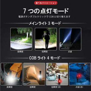 懐中電灯 ledライト led 強力 軍用 ハ...の詳細画像5