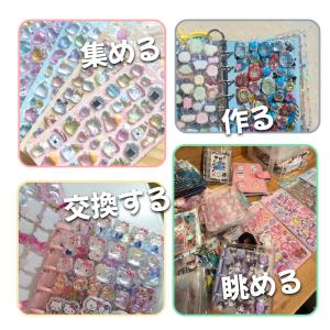 シール帳 バインダー 台紙 透明シール帳 透明...の詳細画像4