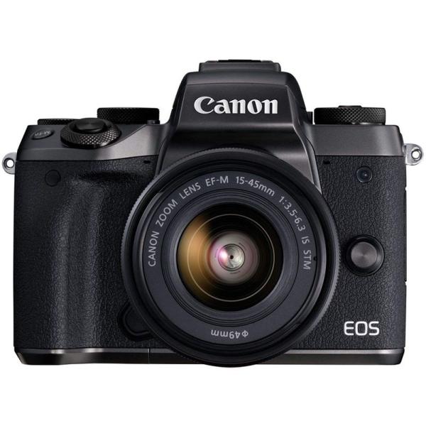 Canon ミラーレス一眼カメラ EOS M5 レンズキット EF-M15-45mm F3.5-6....