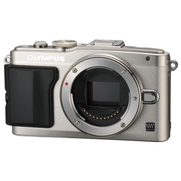 OLYMPUS ミラーレス一眼 PEN Lite E-PL6 ボディ シルバー E-PL6 BODY...