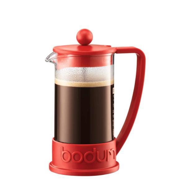 BODUM ボダム BRAZIL ブラジル フレンチプレス コーヒーメーカー 350ml レッド 正...