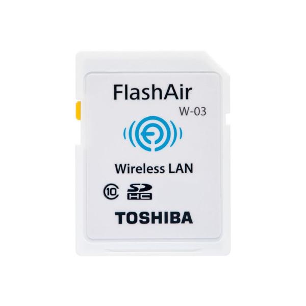 TOSHIBA(東芝) 無線LAN搭載SDHCカード FlashAir W-03 32GB Clas...