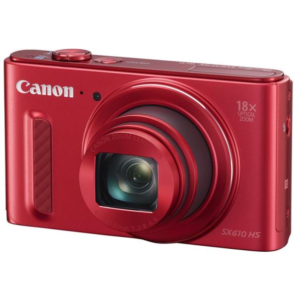 Canon デジタルカメラ PowerShot SX610 HS レッド 光学18倍ズーム PSSX...