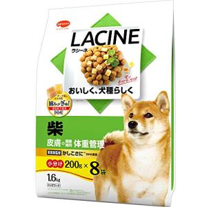 ラシーネ LACINE ドッグフード 柴 着色料不使用 犬種別 グルメ 国産 小分包装 チキン ホワイト 犬 1.6kg｜miyanojin11