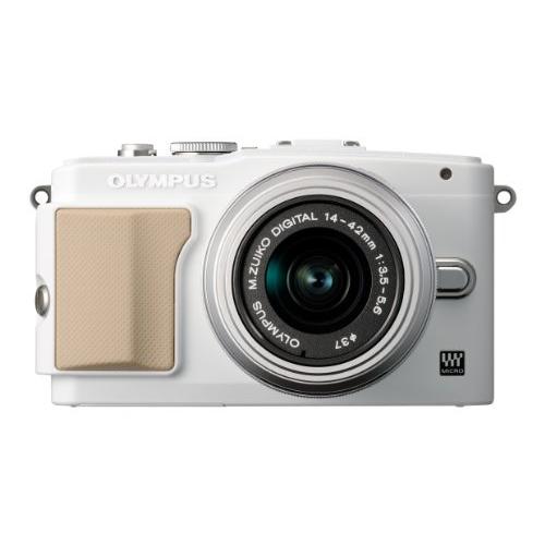 OLYMPUS ミラーレス一眼 PEN Lite E-PL5 レンズキット ホワイト E-PL5 L...