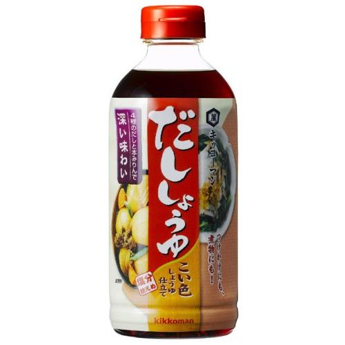 キッコーマン食品 キッコーマン だししょうゆ こい色 500ml×3個