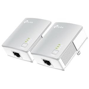 TP-Link PLCアダプター TL-PA4010 KIT 有線LAN コンセント LAN 2台 キット 総務省指定 白｜miyanojin12