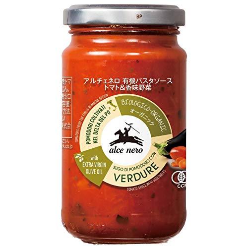 ALCE NEROアルチェネロ 有機 パスタソース トマト &amp; 香味野菜 200g オーガニック イ...