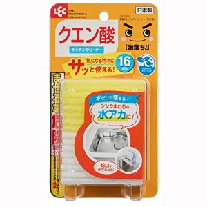 レック 【激落ちくん】 クエン酸 キッチンクリーナー/クエン酸配合スポンジ/気になる汚れにサッと使える｜miyanojin13