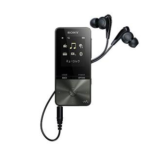 ソニー(SONY) ウォークマン Sシリーズ 4GB NW-S313 : MP3プレーヤー Bluetooth対応 最大52時間連続再生 イヤホン付属 2017年モデル ブラック NW-S313