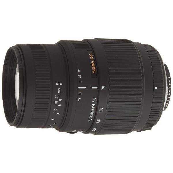 SIGMA 望遠ズームレンズ 70-300mm F4-5.6 DG MACRO ニコン用 フルサイズ...