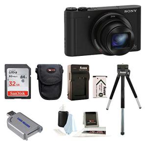 ソニー(SONY) コンパクトデジタルカメラ Cyber-shot DSC-WX500 ブラック 光学ズーム30倍(24-720mm) 180度可動式液晶モニター DSC-WX500 BC｜miyanojin3