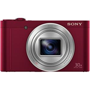 ソニー(SONY) コンパクトデジタルカメラ Cyber-shot DSC-WX500 レッド 光学ズーム30倍(24-720mm) 180度可動式液晶モニター DSC-WX500 RC｜miyanojin3