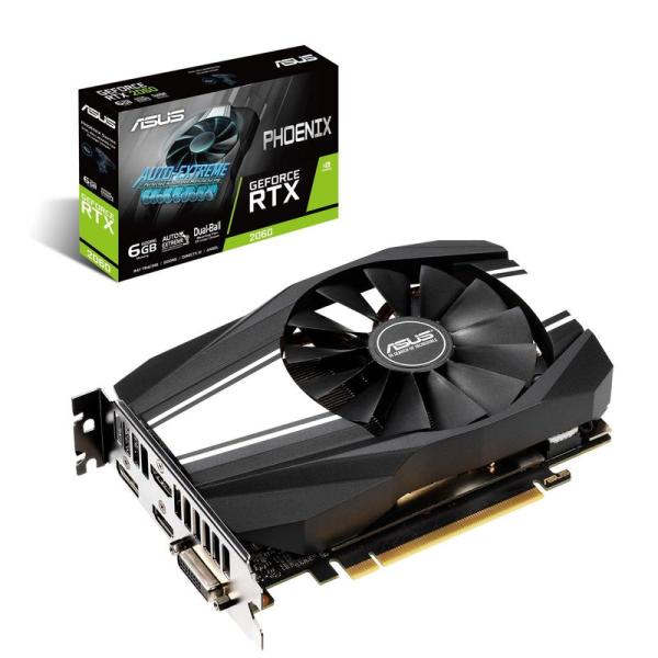 ASUS GeForce RTX 2060 6GB フェニックスファンエディション VR Ready...